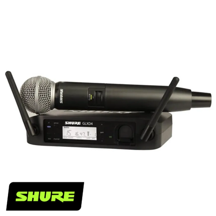 SHURE GLXD24/SM58 Telsiz Mikrofon