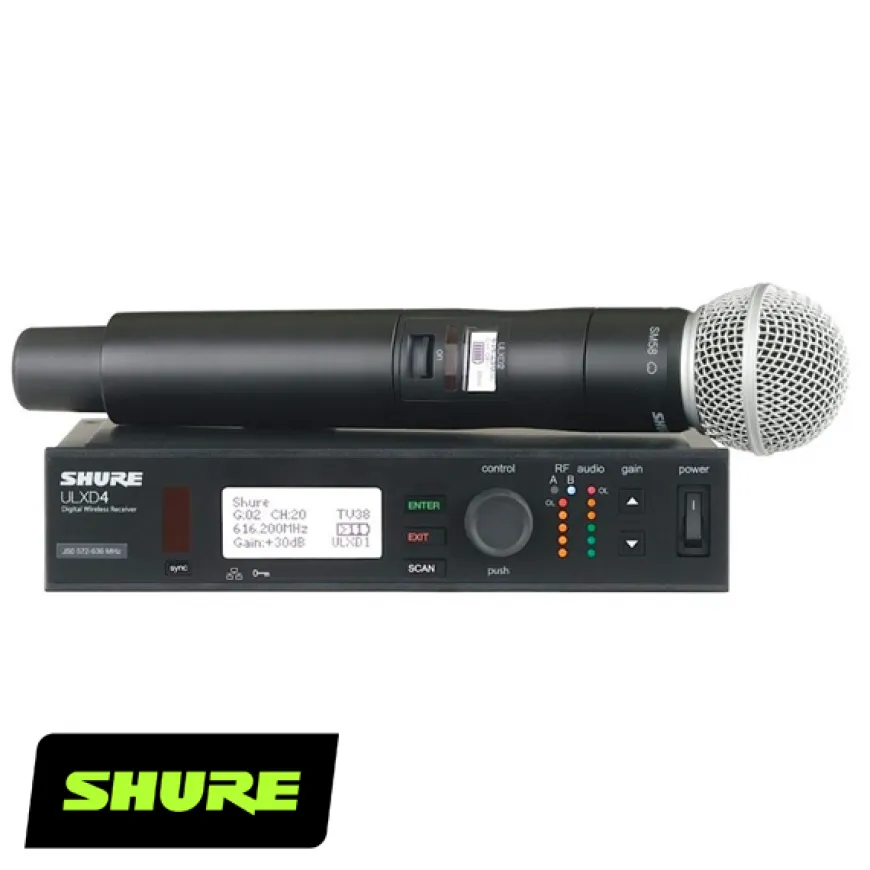 SHURE ULXD24E/SM58 Telsiz Mikrofon