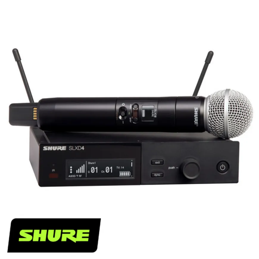 SHURE SLXD24E/SM58 Telsiz Mikrofon