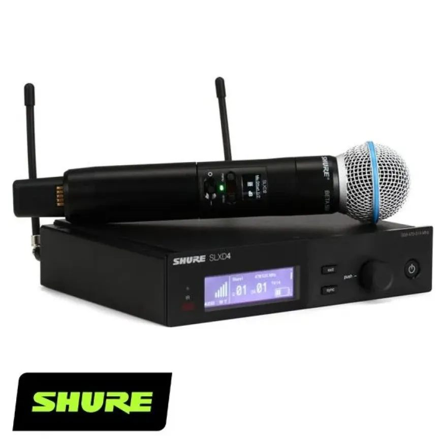 SHURE SLXD24E/B58 Telsiz Mikrofon