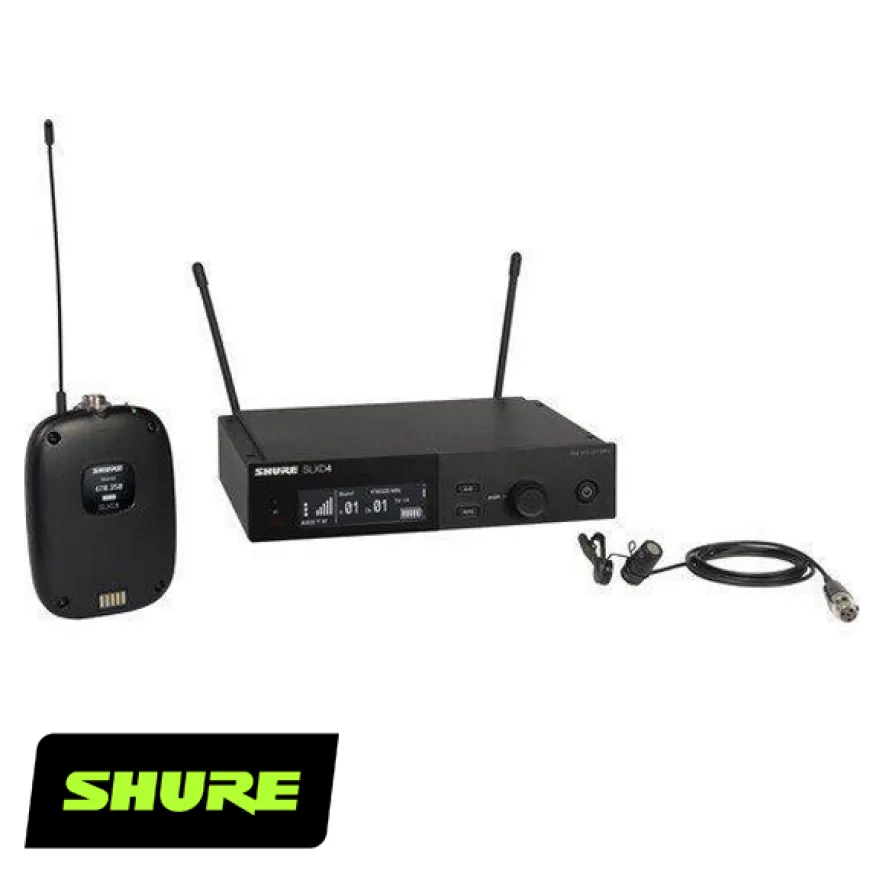 SHURE SLXD14E/85 Telsiz Yaka Mikrofon