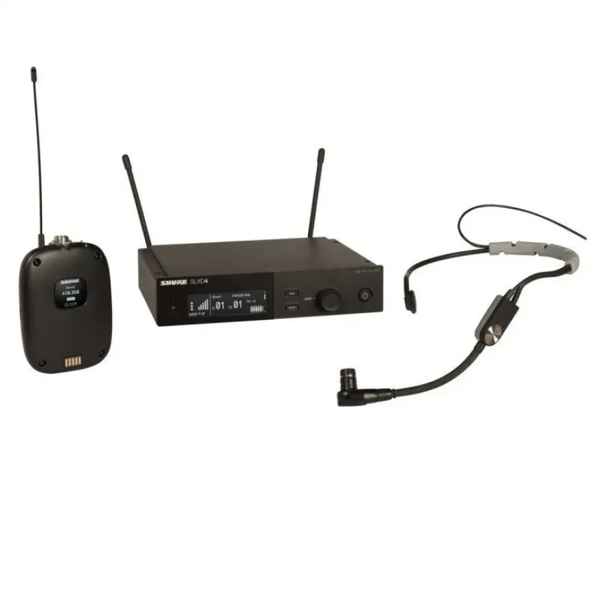 SHURE SLXD14E/SM35 Headset Telsiz Mikrofon